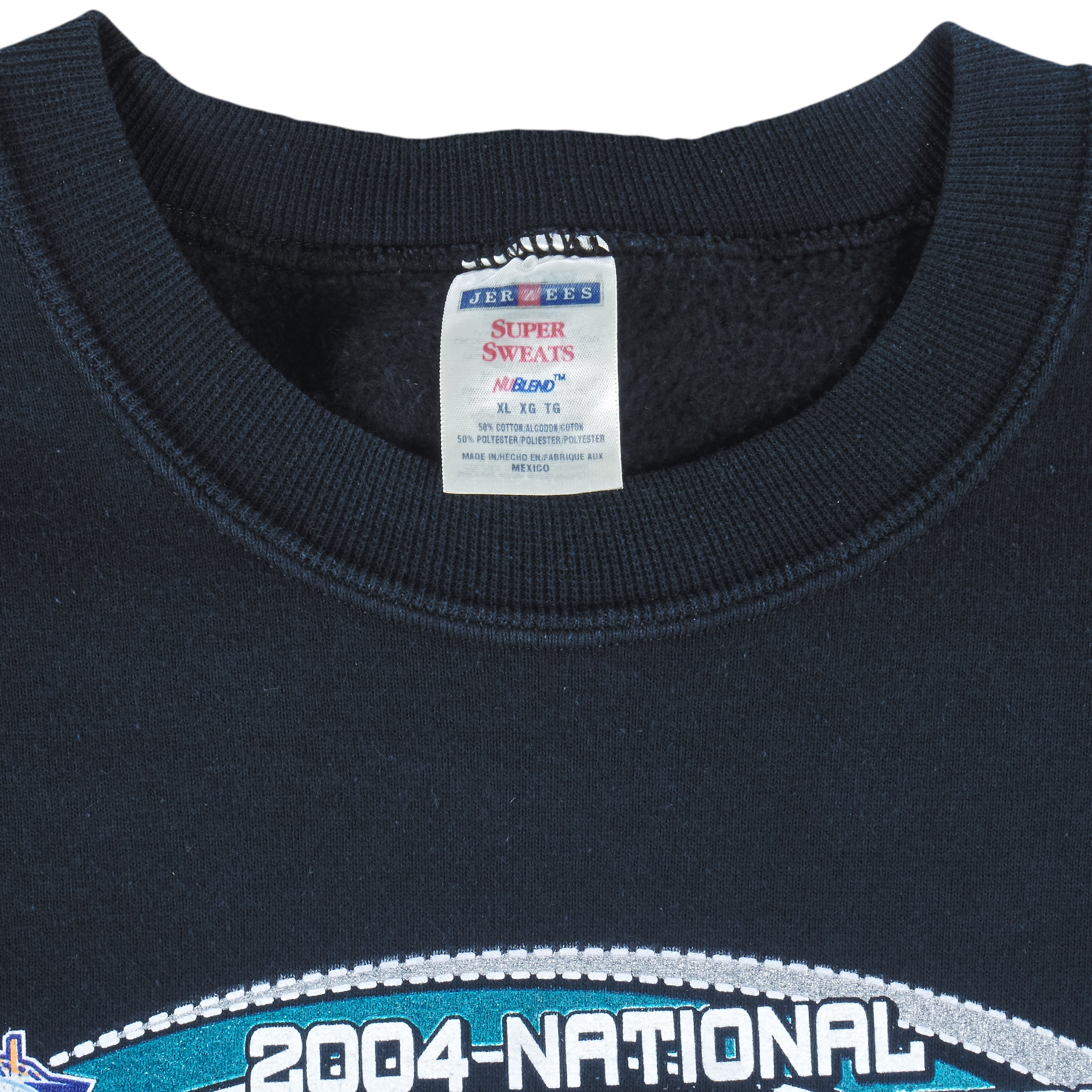 NFL (Jerzees) - Philadelphia Eagles Crew Neck Sweatshirt 2004 X-Large Vintage Retro Football
