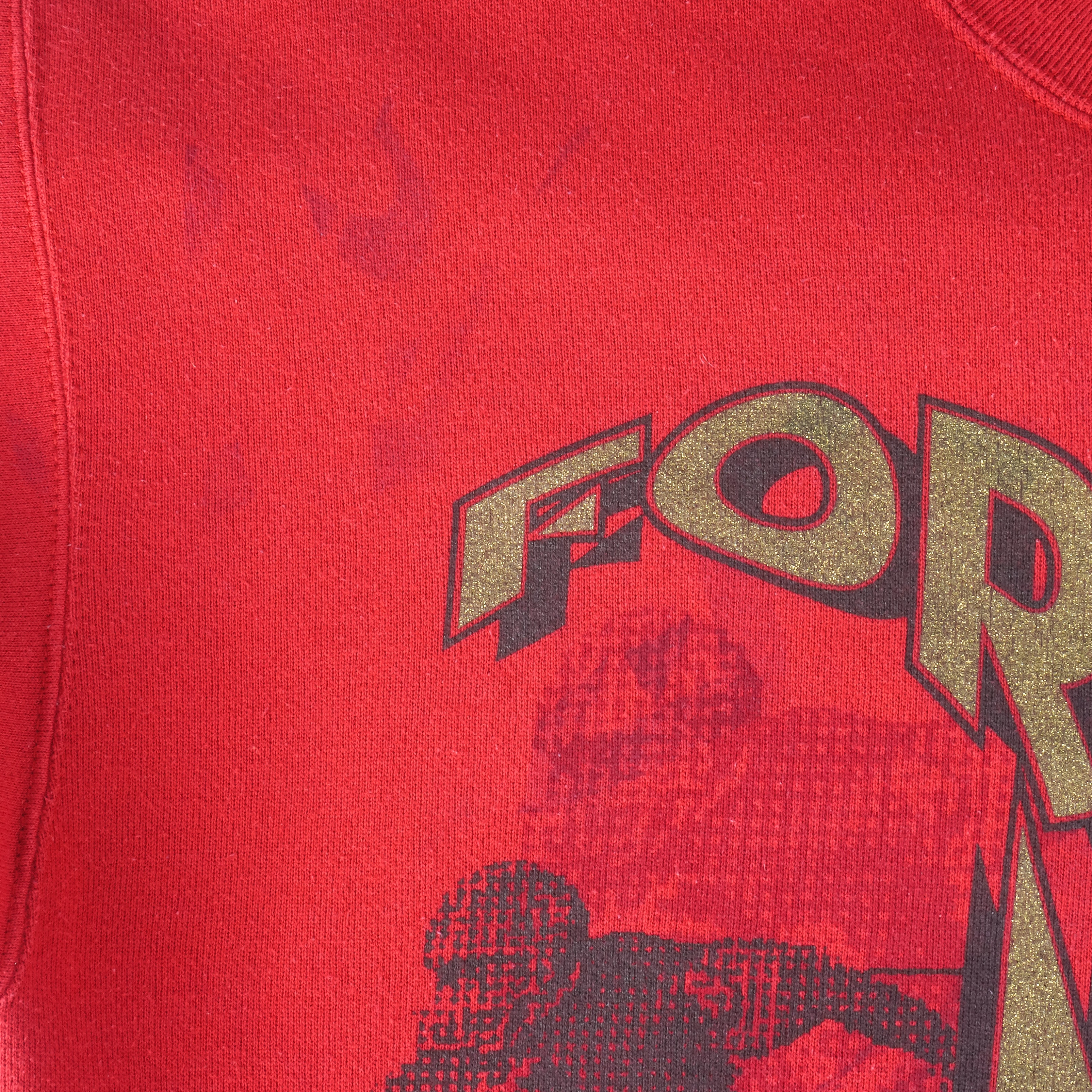 NFL (Tultex) - San Francisco 49ers Crew Neck Sweatshirt 1993 Large Vintage Retro Football