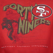 NFL (Tultex) - San Francisco 49ers Crew Neck Sweatshirt 1993 Large Vintage Retro Football
