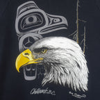 Vintage - Chilliwack B.C. Canada Bald Eagle Crew Neck Sweatshirt 1990s Large Vintage Retro