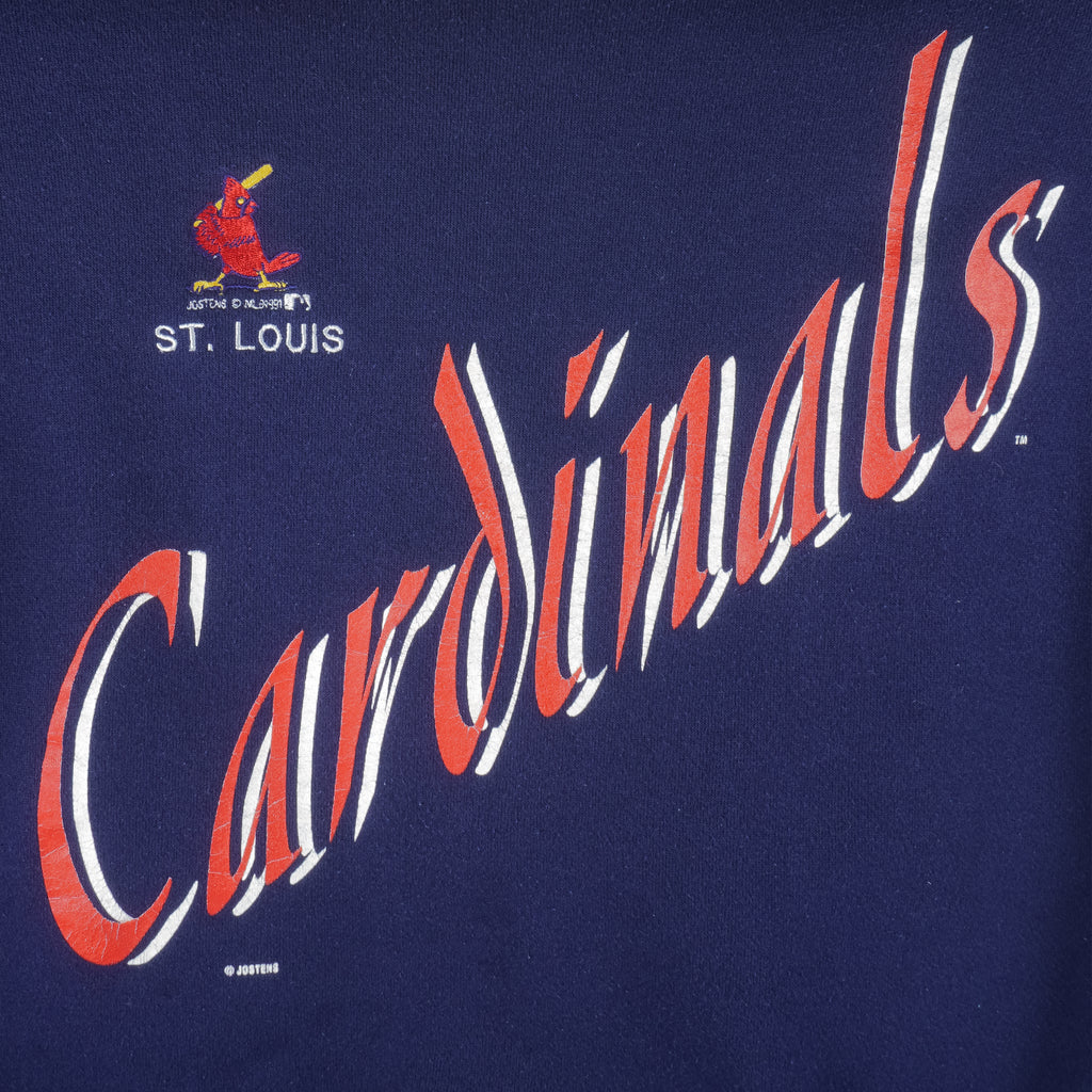 MLB (Josten) - St. Louis Cardinals Crew Neck Sweatshirt 1991 X-Large Vintage Retro Baseball