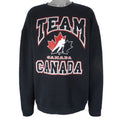 Vintage (AAA) - Team Canada Hockey Crew Neck Sweatshirt 1990s X-Large