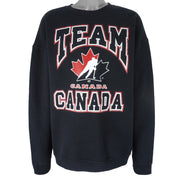 Vintage (AAA) - Team Canada Hockey Crew Neck Sweatshirt 1990s X-Large