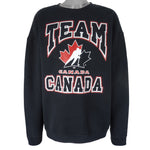 Vintage (AAA) - Team Canada Hockey Crew Neck Sweatshirt 1990s X-Large