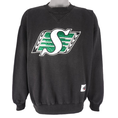 CFL (Ravens) - Saskatchewan Roughriders Sweatshirt 1990s X-Large