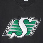 CFL (Ravens)- Saskatchewan Roughriders Sweatshirt 1990s X-Large Vintage Retro Football