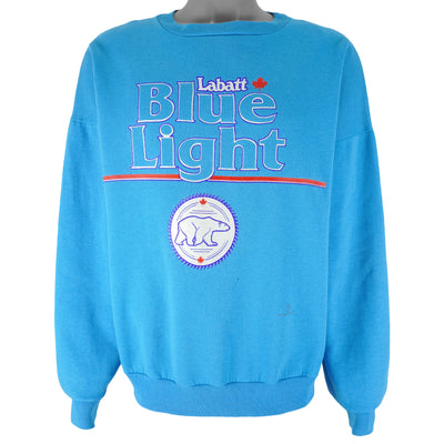 Vintage - Labatt Blue Light Crew Neck Sweatshirt 1990s X-Large