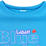 Vintage - Labatts Blue Light Crew Neck Sweatshirt 1990s X-Large Vintage Retro