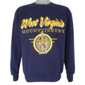 NCAA (TNT) - West Virginia Mountaineers Crew Neck Sweatshirt 1990s Large Vintage Retro Football College