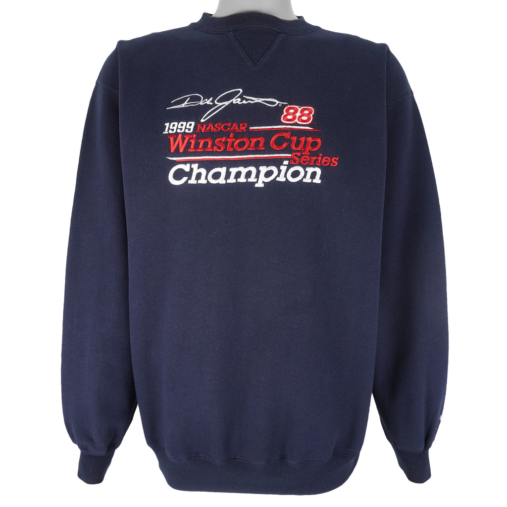 NASCAR (Chase) - Dale Jarrett 88 Winston Cup Champion Sweatshirt 1999 Medium Vintage Retro