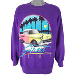 Vintage - Street Heat Classic Car Crew Neck Sweatshirt 1990s XX-Large