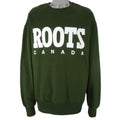 Vintage - Roots Canada Athletics Crew Neck Sweatshirt 1990s XX-Large Vintage Retro