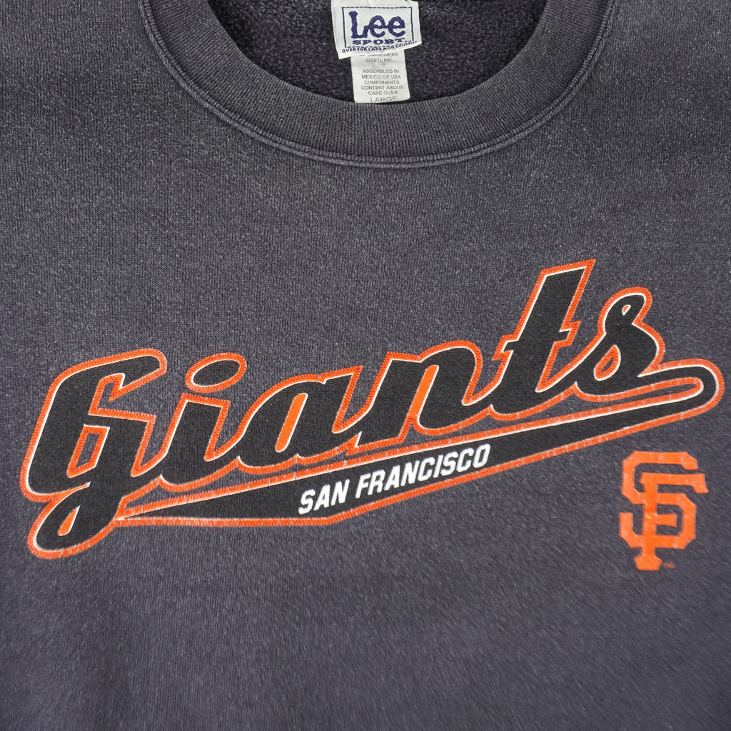 MLB (Lee) - San Francisco Giants Crew Neck Sweatshirt 1990s Large Vintage Retro Baseball