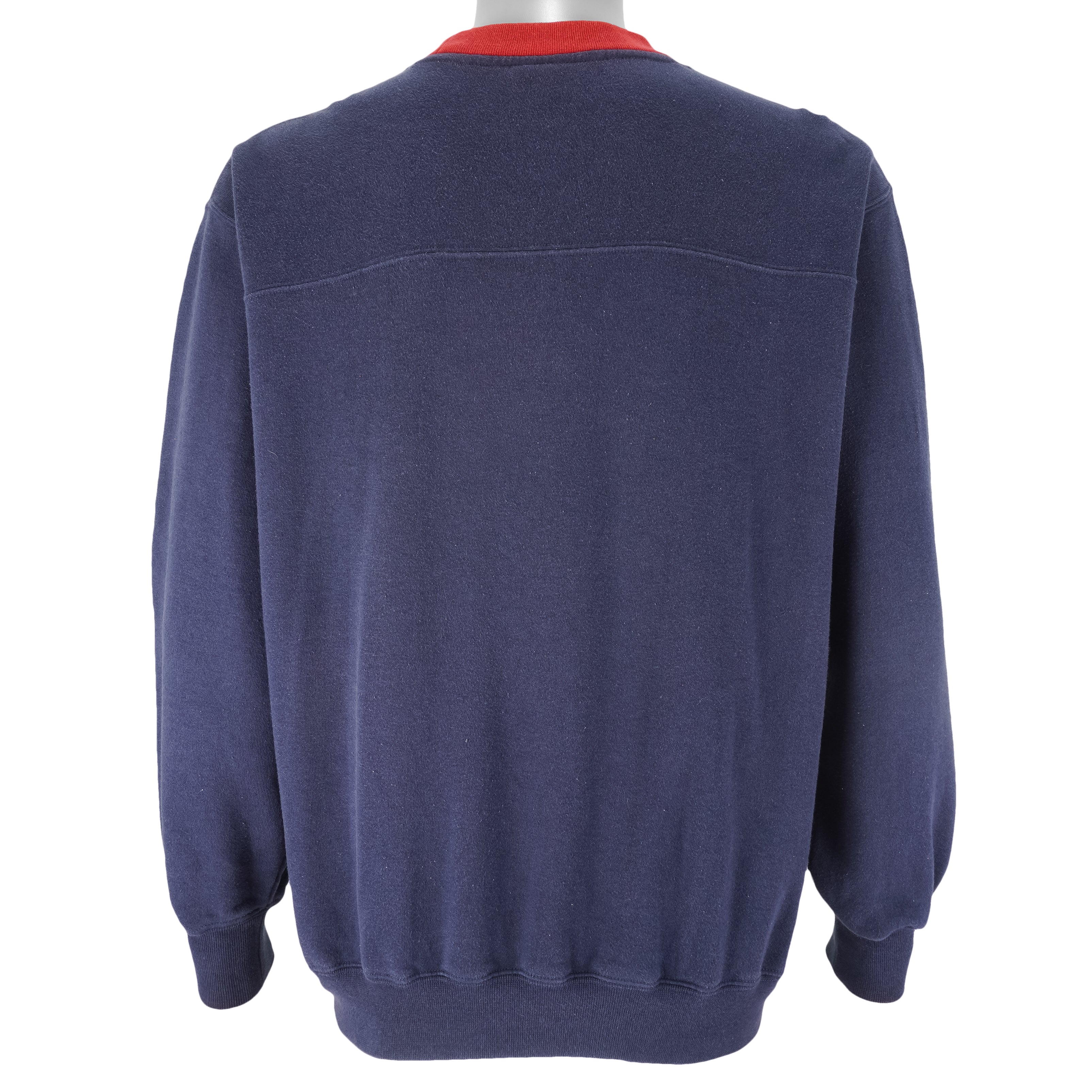 NFL - Houston Texans Embroidered Crew Neck Sweatshirt 1990s Medium Vintage Retro Football