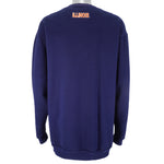 NCAA (Team Edition) - Fighting Illini Embroidered Crew Neck Sweatshirt 1990s X-Large Vintage Retro Football College
