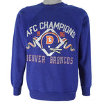 Champion - Denver Broncos AFC Champions Crew Neck Sweatshirt 1986 Small