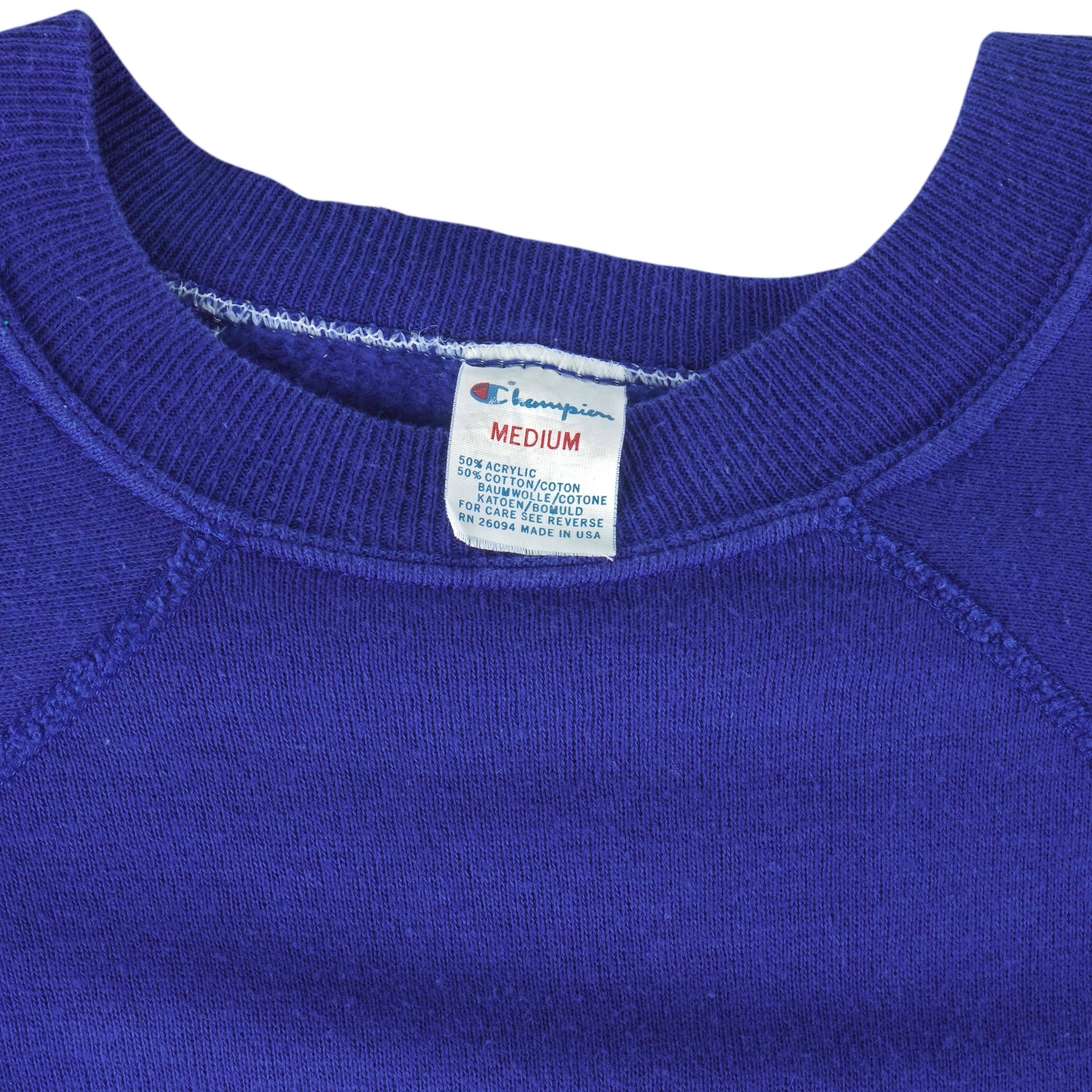 Champion - Denver Broncos AFC Champion Neck Sweatshirt 1986 Small Vintage Retro Football