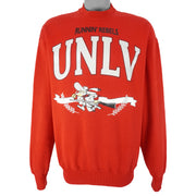 NCAA (Hanes) - UNLV Running Rebels Crew Neck Sweatshirt 1990s X-Large Vintage Retro Football College