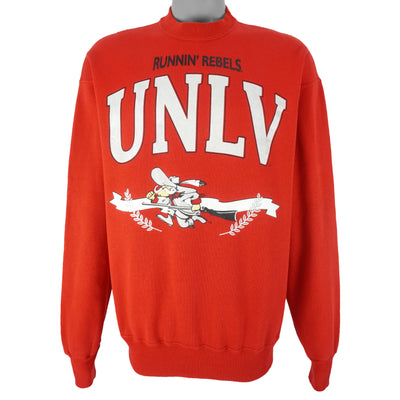 NCAA (Hanes) - UNLV Running Rebels Crew Neck Sweatshirt 1990s X-Large