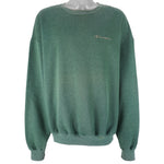 Champion - Green Classic Crew Neck Sweatshirt 1990s XX-Large