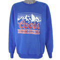 Vintage - Coors British Columbia Crew Neck Sweatshirt 1990s X-Large Vintage Retro