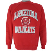 NCAA (Discuss Athletic) - Arizona Wildcats Crew Neck Sweatshirt 1990s Medium Vintage Retro Football College