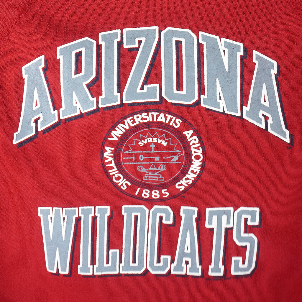 NCAA (Discuss Athletic) - Arizona Wildcats Crew Neck Sweatshirt 1990s Medium Vintage Retro Football College