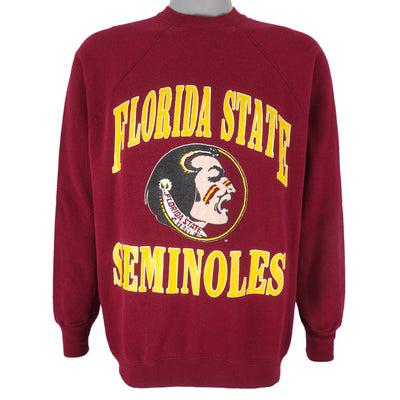 NCAA (Artex) - Florida State Seminoles Crew Neck Sweatshirt 1990s Large