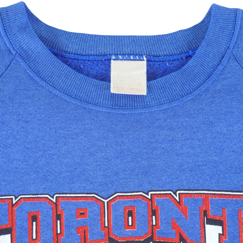 MLB (Trench) - Toronto Blue Jays Crew Neck Sweatshirt 1991 Medium Vintage Retro Baseball