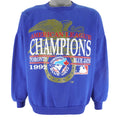 MLB (Revens) - Toronto Blue Jays Crew Neck Sweatshirt 1992 Large Vintage Retro Baseball