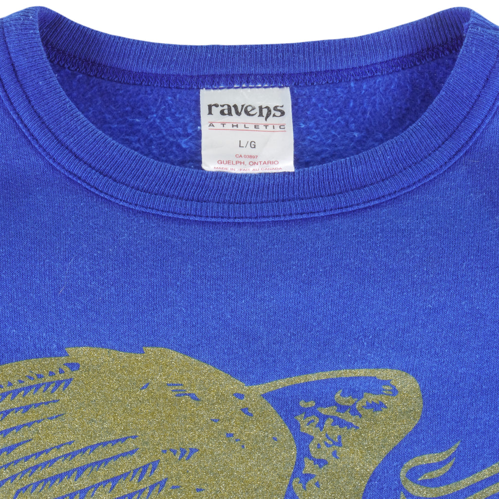 MLB (Revens) - Toronto Blue Jays Crew Neck Sweatshirt 1992 Large Vintage Retro Baseball