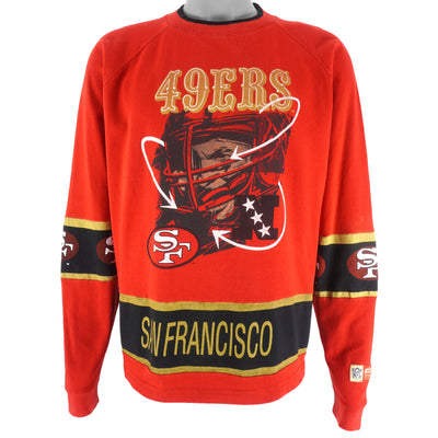 NFL (Campri) - San Francisco 49ers Crew Neck Sweatshirt 1990s Large