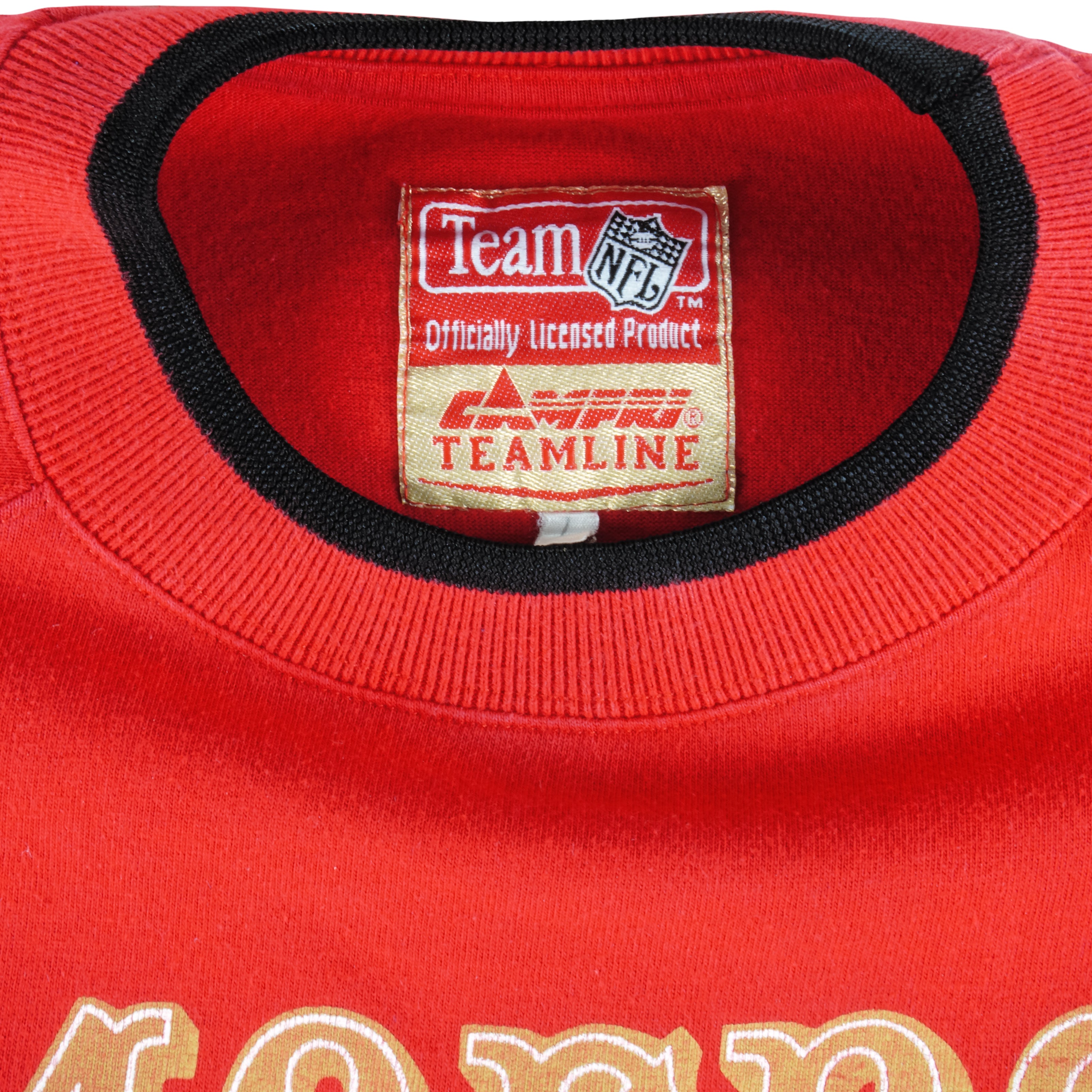 NFL (Campri) - San Francisco 49ers Crew Neck Sweatshirt 1990s Large Vintage Retro Football