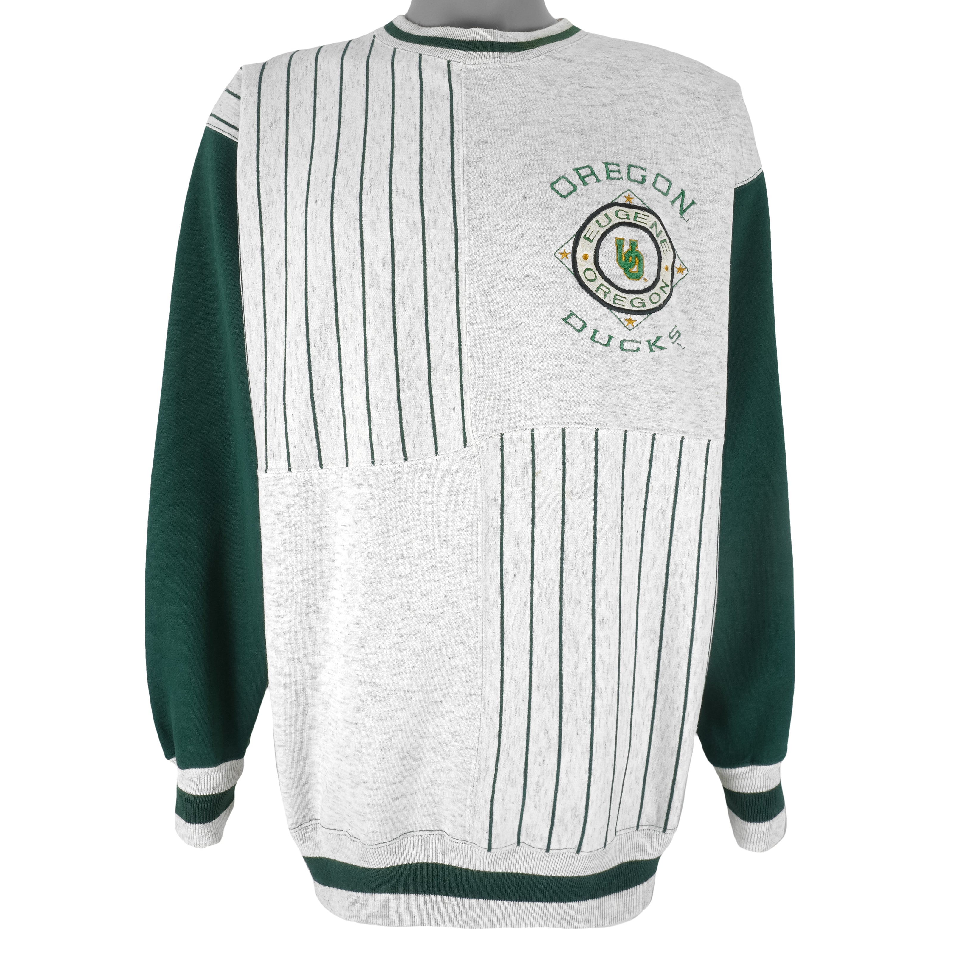 NCAA (Midwest) - Oregon Ducks Crew Neck Sweatshirt 1990s Large Vintage Retro Football college
