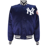 Starter - New York Yankees Satin Jacket 1980s Large Vintage Retro Baseball