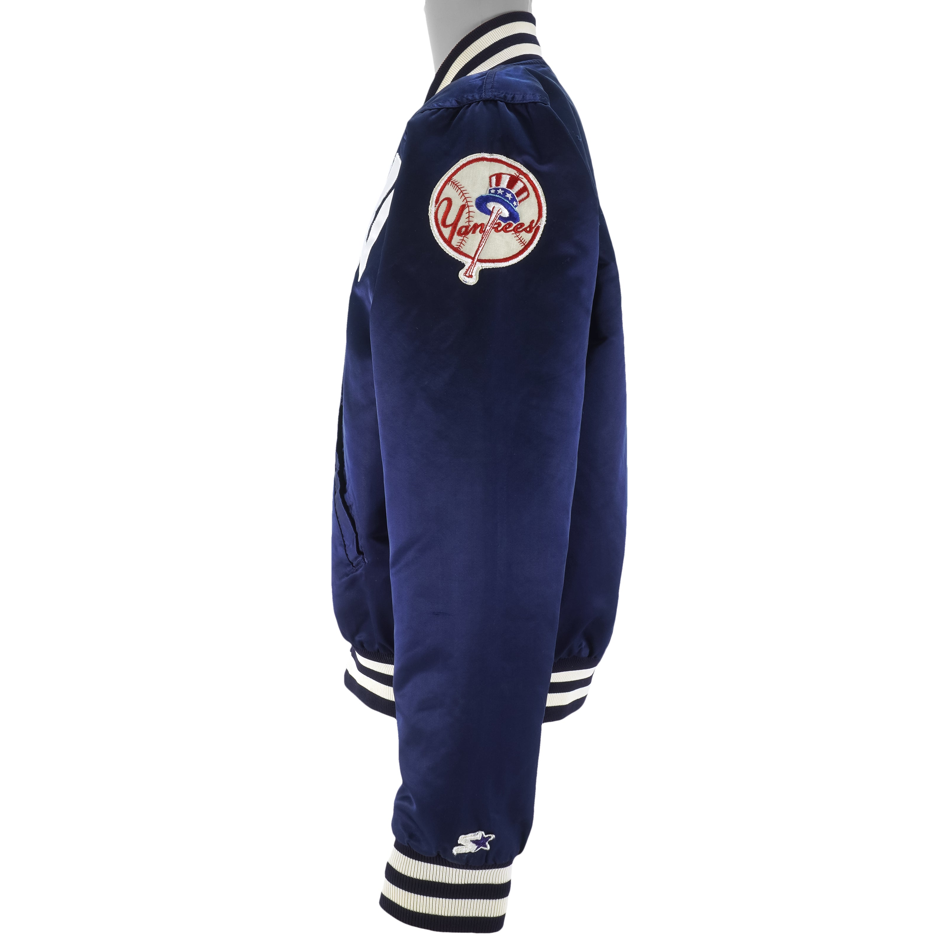 Vintage Starter (MLB) - New York Yankees Satin Jacket 1980s Large
