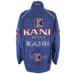 Karl Kani - Sport USA Embroidered Big Pocket Blue Denim Jacket X-Large