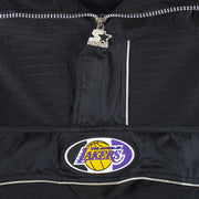 Starter - Los Angeles Lakers !/2 Zip Pullover Jacket 1990s X-Large Vintage Retro Basketball