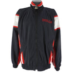 Starter - Chicago Bulls Embroidered Windbreaker 1990s Large Vintage Retro Basketball