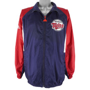 MLB (Apex One) - Minnesota Twins Windbreaker 1990s X-Large Vintage Retro Baseball