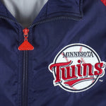 MLB (Apex One) - Minnesota Twins Windbreaker 1990s X-Large Vintage Retro Baseball