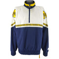 Starter - Michigan Wolverines Pullover Windbreaker 1990s X-Large Vintage Retro Football College