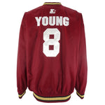 Starter - San Francisco 49ers Steve Young No. 8 Pullover 1990s Large