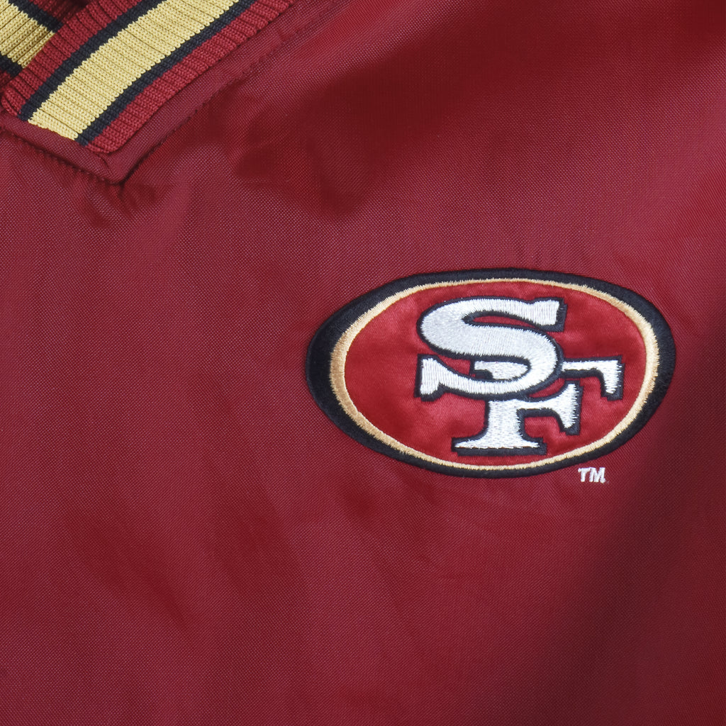 Starter - San Francisco 49ers Young No. 8 Pullover 1990s Large Vintage Retro Football