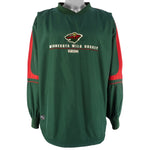 NHL (CCM) - Minnesota Wild Embroidered Pullover 2000s X-Large Vintage Retro Hockey