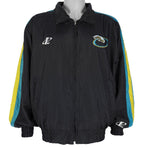 NFL (Logo Athletic) - Jacksonville Jaguars Windbreaker 1990s Medium Vintage Retro Football