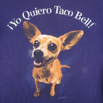 Vintage - Yo Quiero Taco Bell Blue T-Shirt 1998 X-Large Vintage Retro