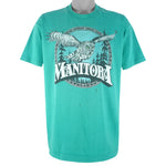 Vintage (Best) - Manitoba Barred Owls Single Stitch T-Shirt 1990s X-Large