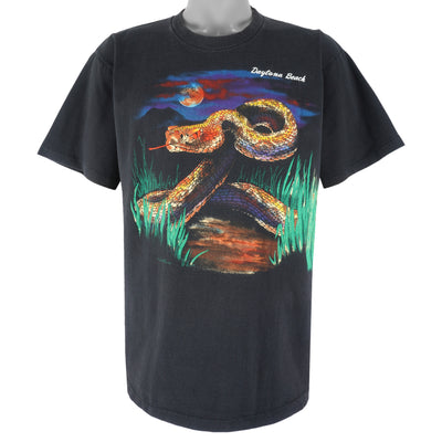 Vintage (Hazelwoods) - Daytona Beach Diamondback Rattlesnake T-Shirt 1990s X-Large