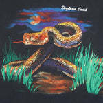Vintage (Hazelwoods) - Daytona Beach Diamond-Backed Rattlesnake T-Shirt 1990s X-Large Vintage Retro